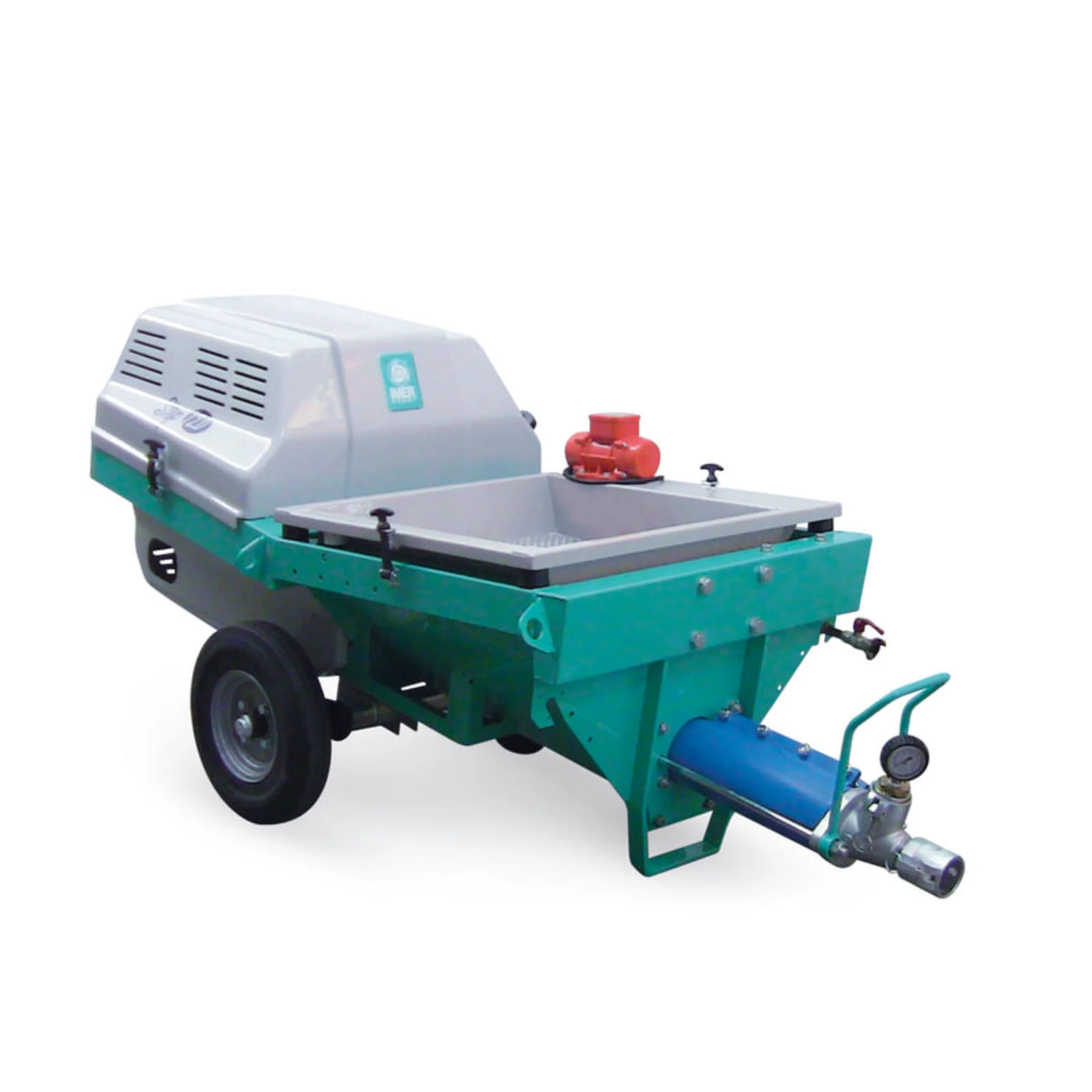 IMER Step-Up 120 7.5 HP 3 Phase Concrete Pump and Spray Machine