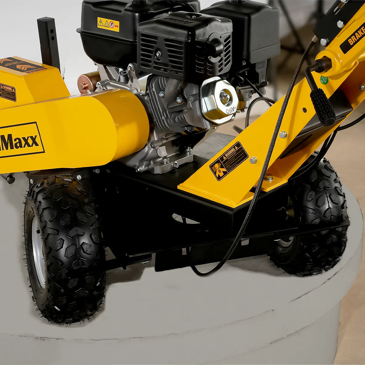 MechMaxx 15 inch 15HP 420cc DUCAR E-Start Stump Grinder with Tow Bar, SG380