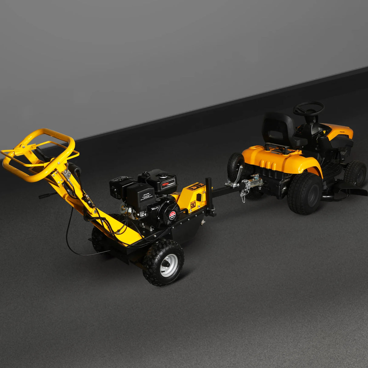 MechMaxx 15 inch 15HP 420cc DUCAR E-Start Stump Grinder with Tow Bar, SG380