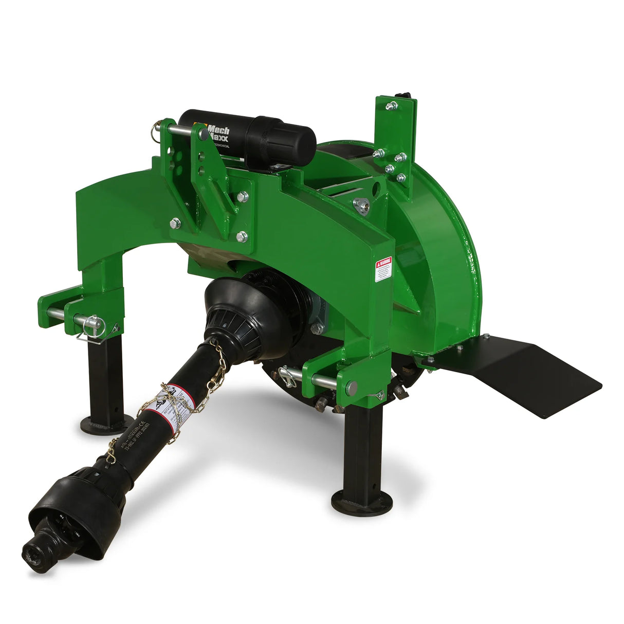 MechMaxx 3-Point PTO Stump Grinder with 34 Carbide Teeth (PTO Shaft Included with Slip Clutch), for 15-45HP Tractor, SG24 – Green