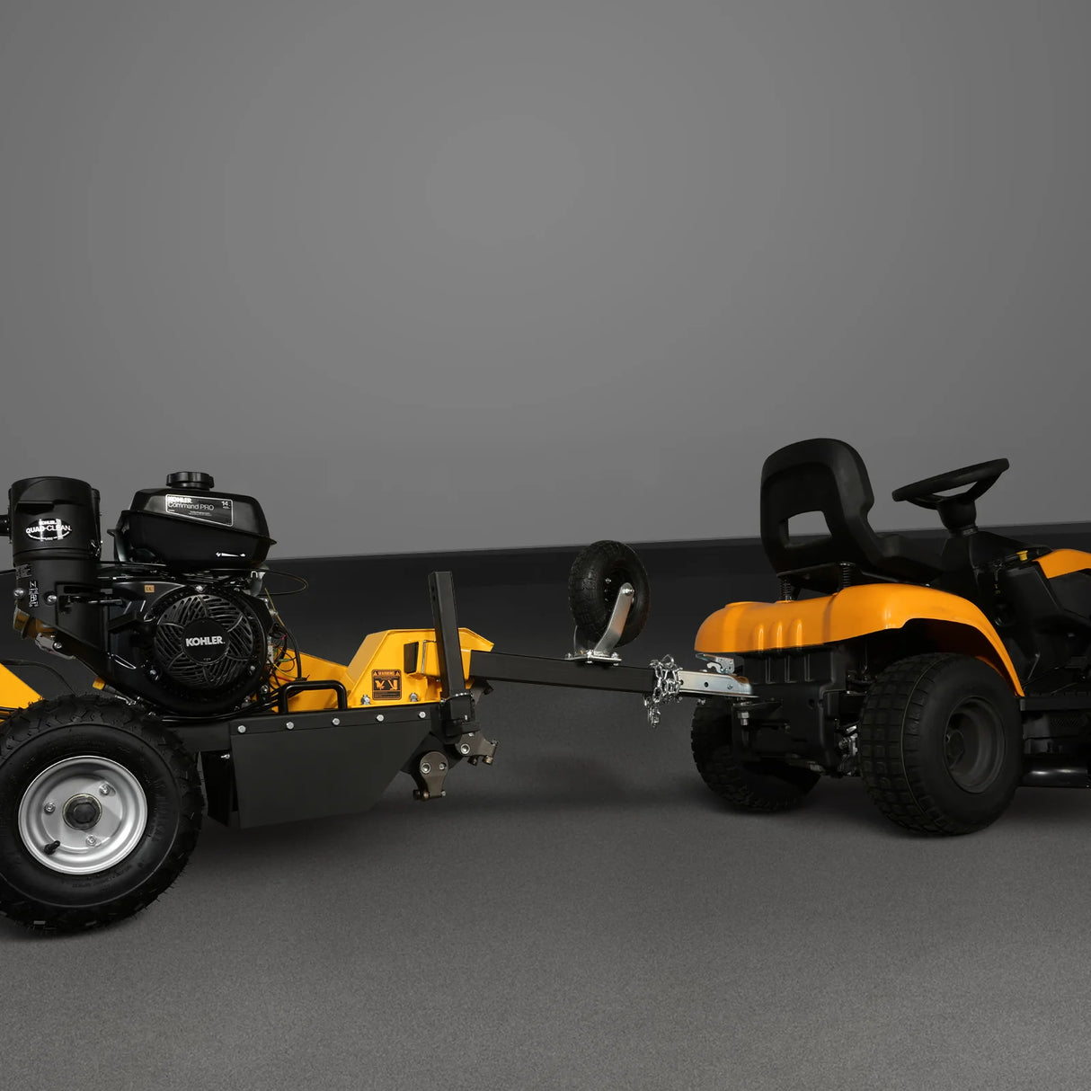 MechMaxx 15-inch 14hp 429cc KOHLER E-Start Stump Grinder with Tow Bar, SG380