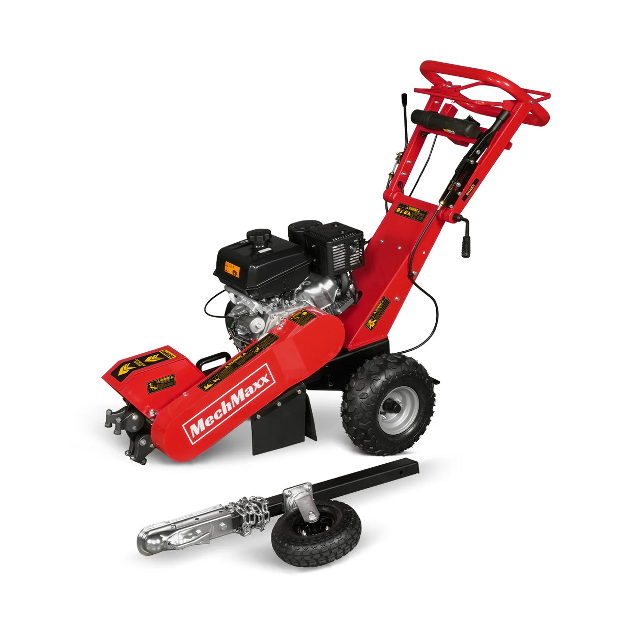 MechMaxx 15-inch 14hp 429cc KOHLER E-Start Stump Grinder with Tow Bar, SG380