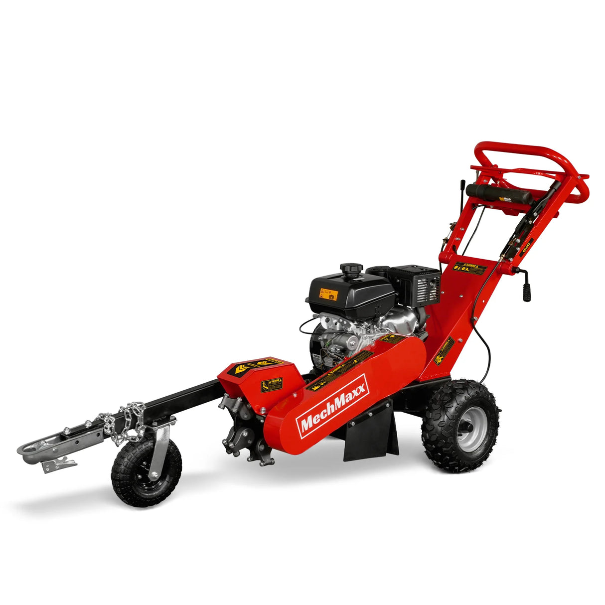 MechMaxx 15-inch 14hp 429cc KOHLER E-Start Stump Grinder with Tow Bar, SG380