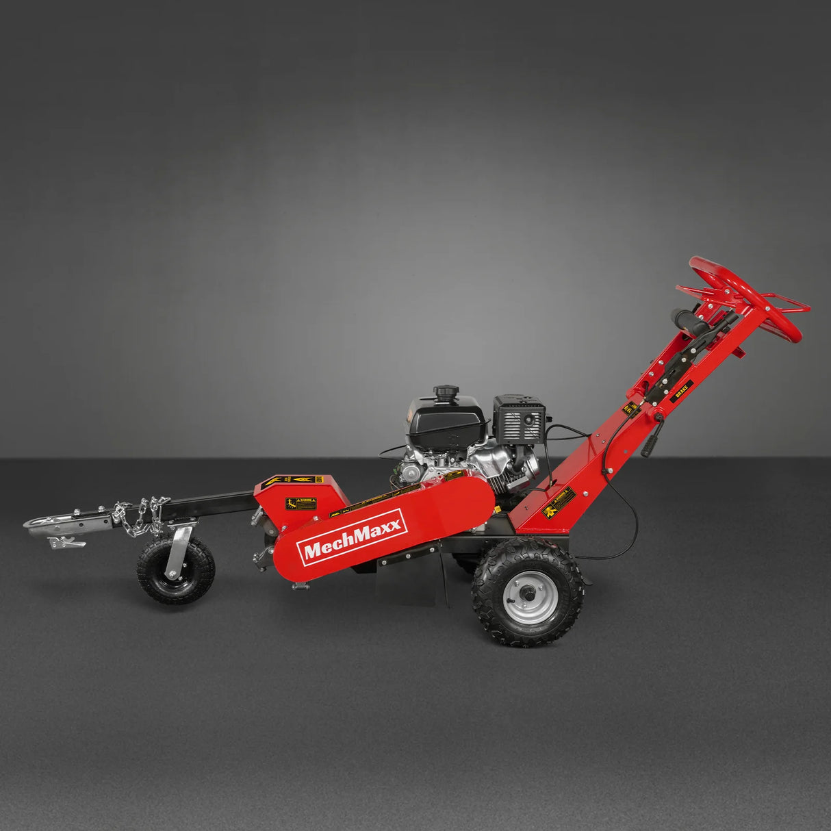 MechMaxx 15-inch 14hp 429cc KOHLER E-Start Stump Grinder with Tow Bar, SG380