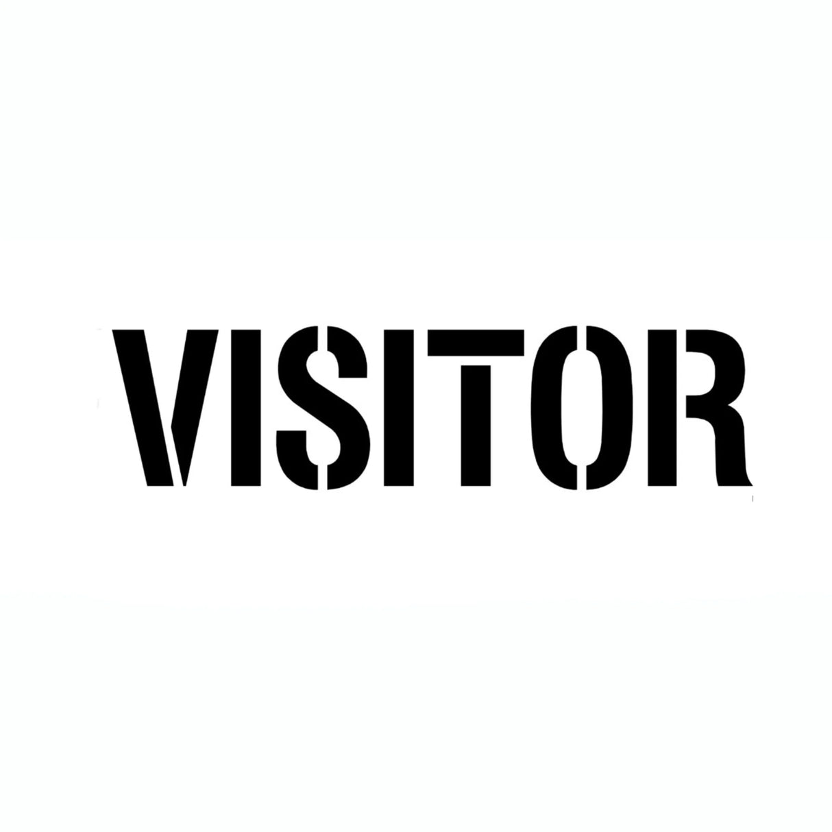 Newstripe VISITOR Stencil