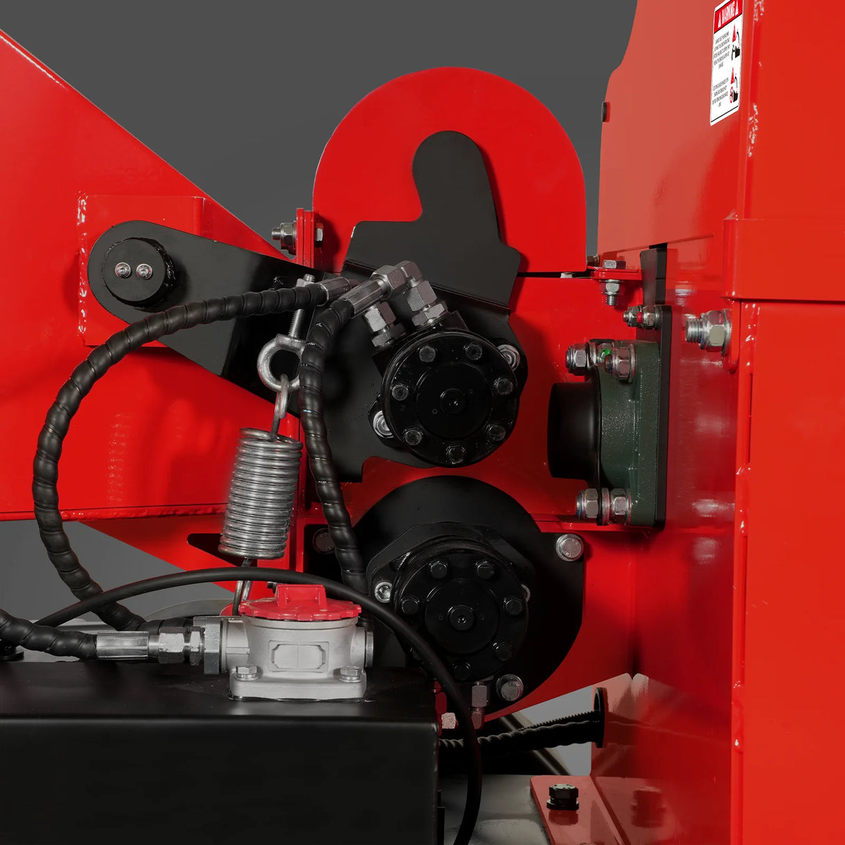 MechMaxx 25hp 750cc Twin Cylinder ZONSEN Petrol Engine 7" Hydraulic Feeding Wood Chipper, DCH7