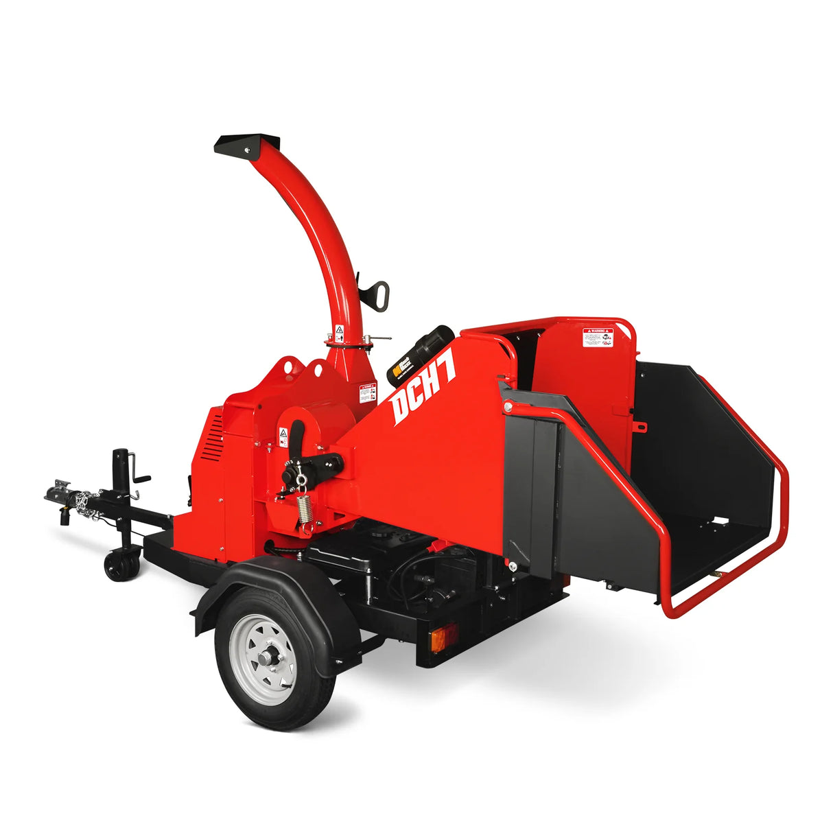 MechMaxx 25hp 750cc Twin Cylinder ZONSEN Petrol Engine 7" Hydraulic Feeding Wood Chipper, DCH7