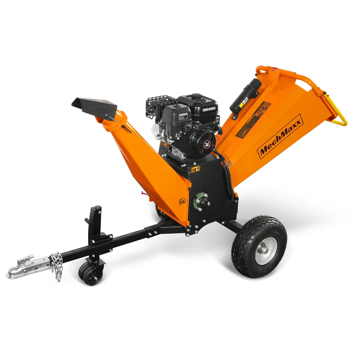 MechMaxx 6 inch E-start ZONSEN 420cc 13.4hp Gasoline Engine Powered Drum Wood Chipper , P4206