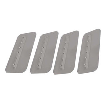 Brave | Combo Trowel Blade Set | 46-In. | Pack of 4 | 8-In. X 14-In. BR315-TB