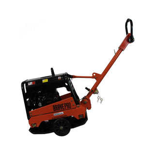 Brave Reversible Plate Compactor | 20 In. | Wheel Kit | Honda GX200 BRPRP220H