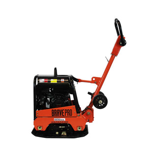 Brave Reversible Plate Compactor | 15 In. | Wheel Kit | Honda GX160 BRPRP210H