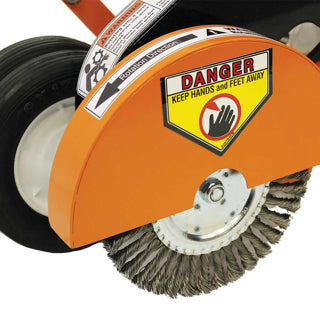 Brave Crack Cleaner | 8 in. Wire Knot Brush | Honda GX120 BRPC105H