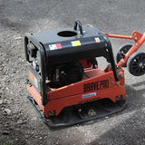Brave Reversible Plate Compactor | 20 In. | Wheel Kit | Honda GX200 BRPRP220H