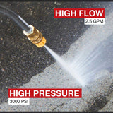 NorthStar Pressure Washer | 3,000 PSI | 2.5 GPM | Electric | 230V 1571103