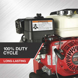 NorthStar Portable Gas Powered Air Compressor | 8-Gallon | 13.7 CFM @ 90 PSI | Honda GX160