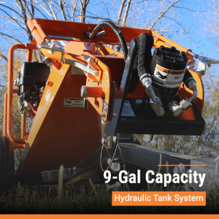 Brave Towable Auger | Hydraulic | Honda GX390 BRPA385H