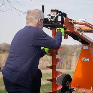 Brave Towable Auger | Hydraulic | Honda GX390 BRPA385H