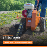 Brave Trencher | 18 in. Shark Chain | GX200 BRPT18