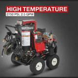 NorthStar Electric Hot Water Pressure Washer | 2,750 PSI | 2.5 GPM | 230V 1574212