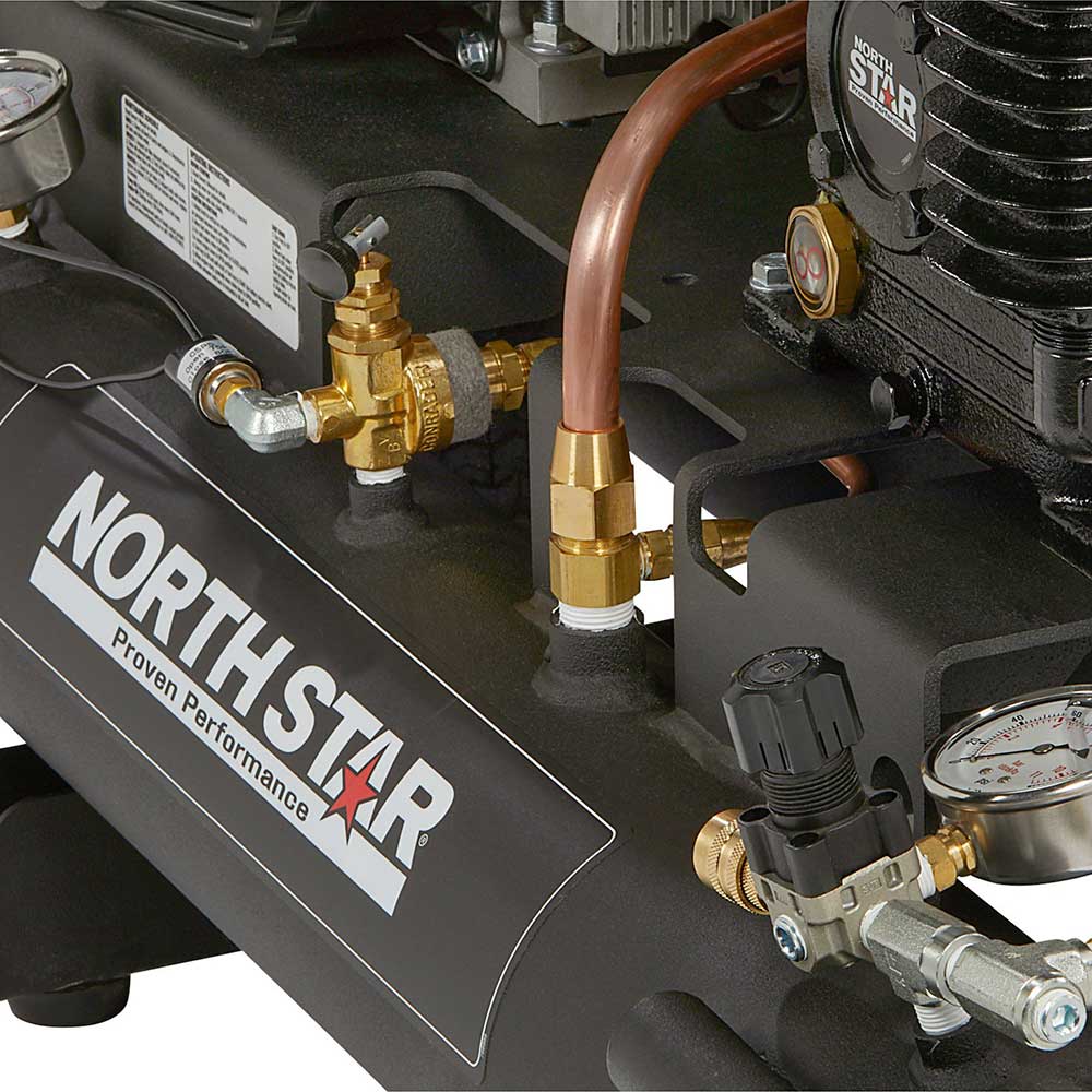 NorthStar Gas Powered Air Compressor | 8-Gallon | 14.9 CFM @ 90 PSI | E300