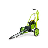 MiniTrencher GeoRipper Trencher | 2-Stroke Engine | 27-In. [700mm] Max. Depth w/ EZ Kart GR727.MIN