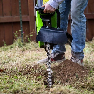 MiniTrencher GeoRipper Trencher | 2-Stroke Engine | 27-In. [700mm] Max. Depth w/ EZ Kart GR727.MIN
