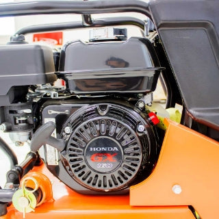 Brave Forward Plate Compactor | 16 In. | Rubber Mat, Tank, and Wheel Kit | Honda GX160 BRPFP135H