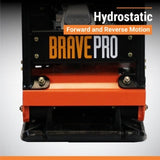 Brave Reversible Plate Compactor | 15 In. | Wheel Kit | Honda GX160 BRPRP210H