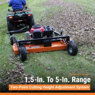 Brave Finish Cut Pull-Behind Mower | 60 in. Deck | GXV630 Honda Engine BRPFC112HE