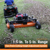 Brave Finish Cut Pull-Behind Mower | 60 in. Deck | GXV630 Honda Engine BRPFC112HE