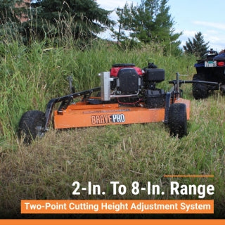 Brave Rough Cut Mower| 44 in. Towable | Honda GXV630 BRPRC108HE