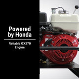 Brave Hydraulic Power Pack | 2,000 PSI | 5.5 GPM | Electric Start | Honda GX270 HBHR280GXE