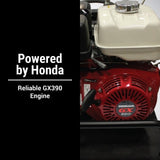 Brave Hydra Buddy | Hydraulic Power Pack | 2,000 PSI | 7 GPM | Recoil Start | Honda GX390 HBHR350GX