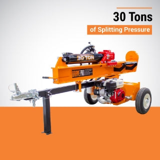 Brave Log Splitter | 30-Ton | Honda GX200 VH1730GX
