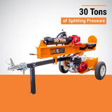 Brave Log Splitter | 30-Ton | Honda GX200 VH1730GX
