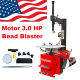 Mayflower 3.0 HP Tire Changer Wheel Changers Balancer Machine Combo 980 800 Red Edition