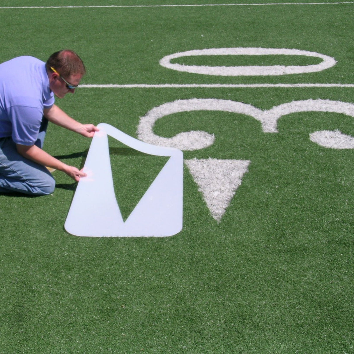 Newstripe Football Field Number Stencil Kit
