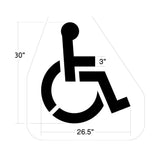 Newstripe Handicap & Line Stencil Combo Kit