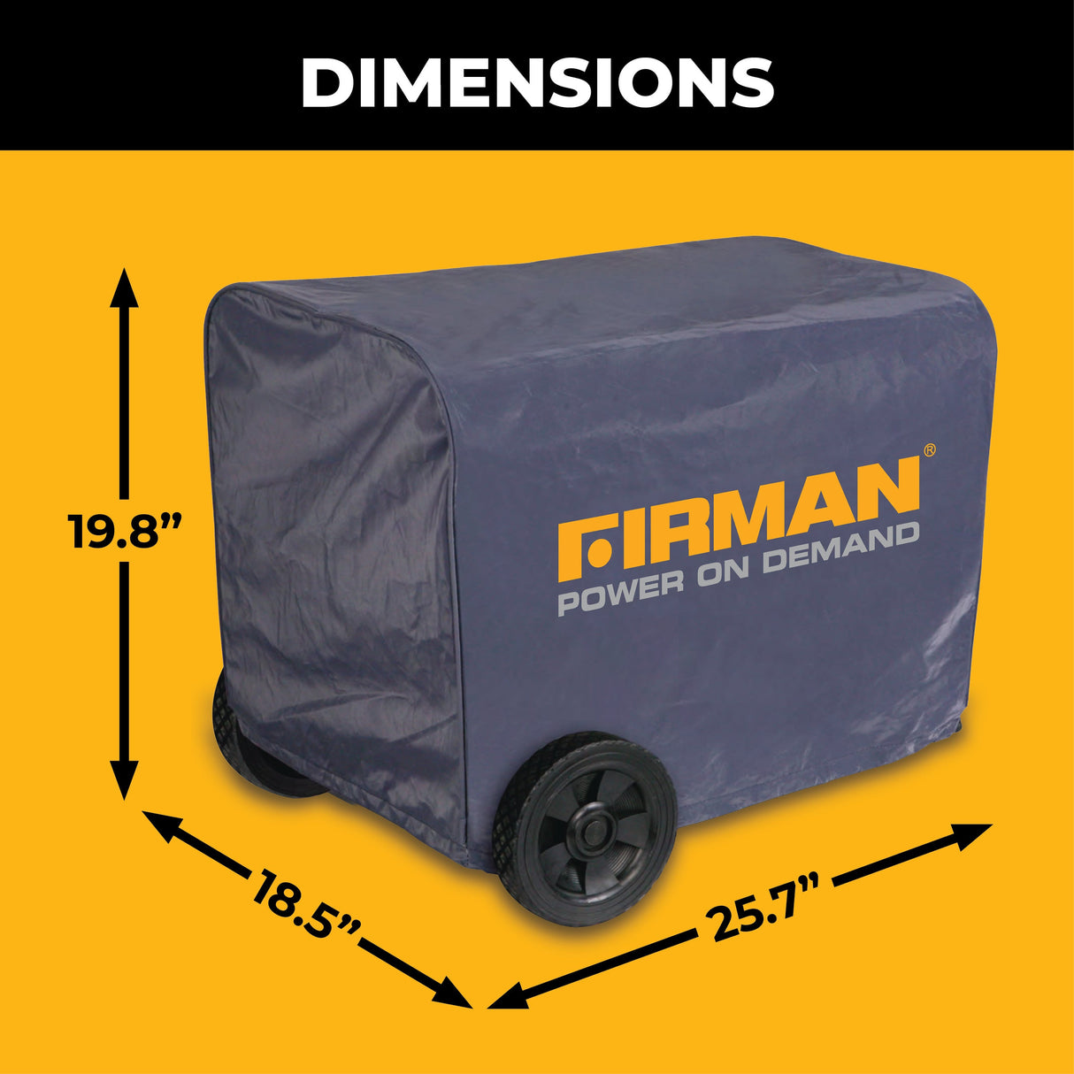 Medium Size Portable Generator Inverter Cover