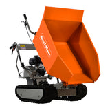 MechMaxx 1100Lbs Load Capacity Petrol Engine Powered Track Mini Dumper ,  D50MA