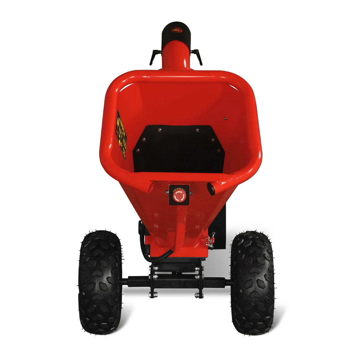 MechMaxx 4 inch DUCAR 212cc 7hp Gas Engine Powered Wood Chipper with Towbar,  GS650
