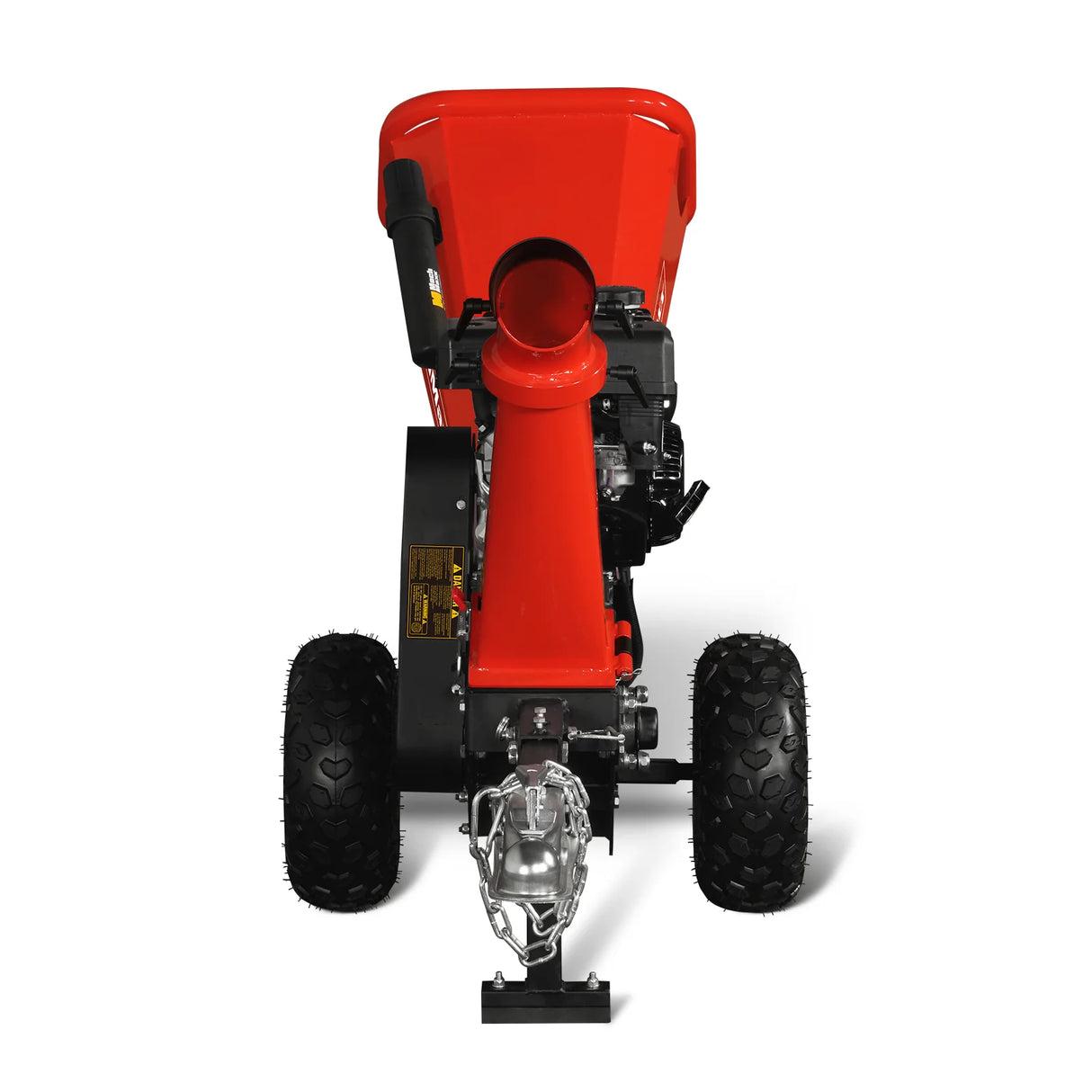 MechMaxx 4 inch DUCAR 212cc 7hp Gas Engine Powered Wood Chipper with Towbar,  GS650