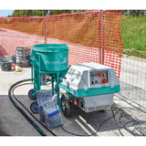 IMER Step-Up 120 7.5 HP 3 Phase Concrete Pump and Spray Machine