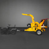 MechMaxx 35hp 1000cc ZONSEN E-Start 8 inch Gas Powered Commerical Wood Chipper with Intelligent Hydraulic Feeding System ,  CROBA TX1000