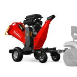 MechMaxx 8 inch ZONSEN E-Start 1000cc 35hp Gas Powered 4 - Wheel Drum Wood Chipper with Taillight ,  B200