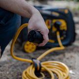 25ft Heavy Duty TT-30P to TT-30R Power Cord With Storage Strap
