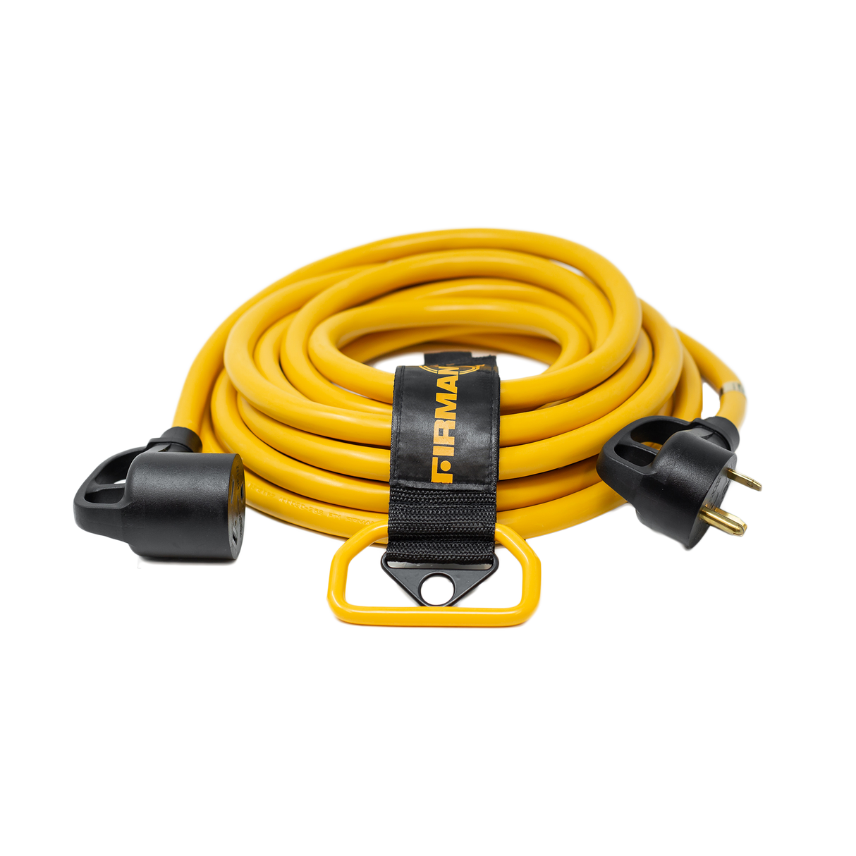 25ft Heavy Duty TT-30P to TT-30R Power Cord With Storage Strap