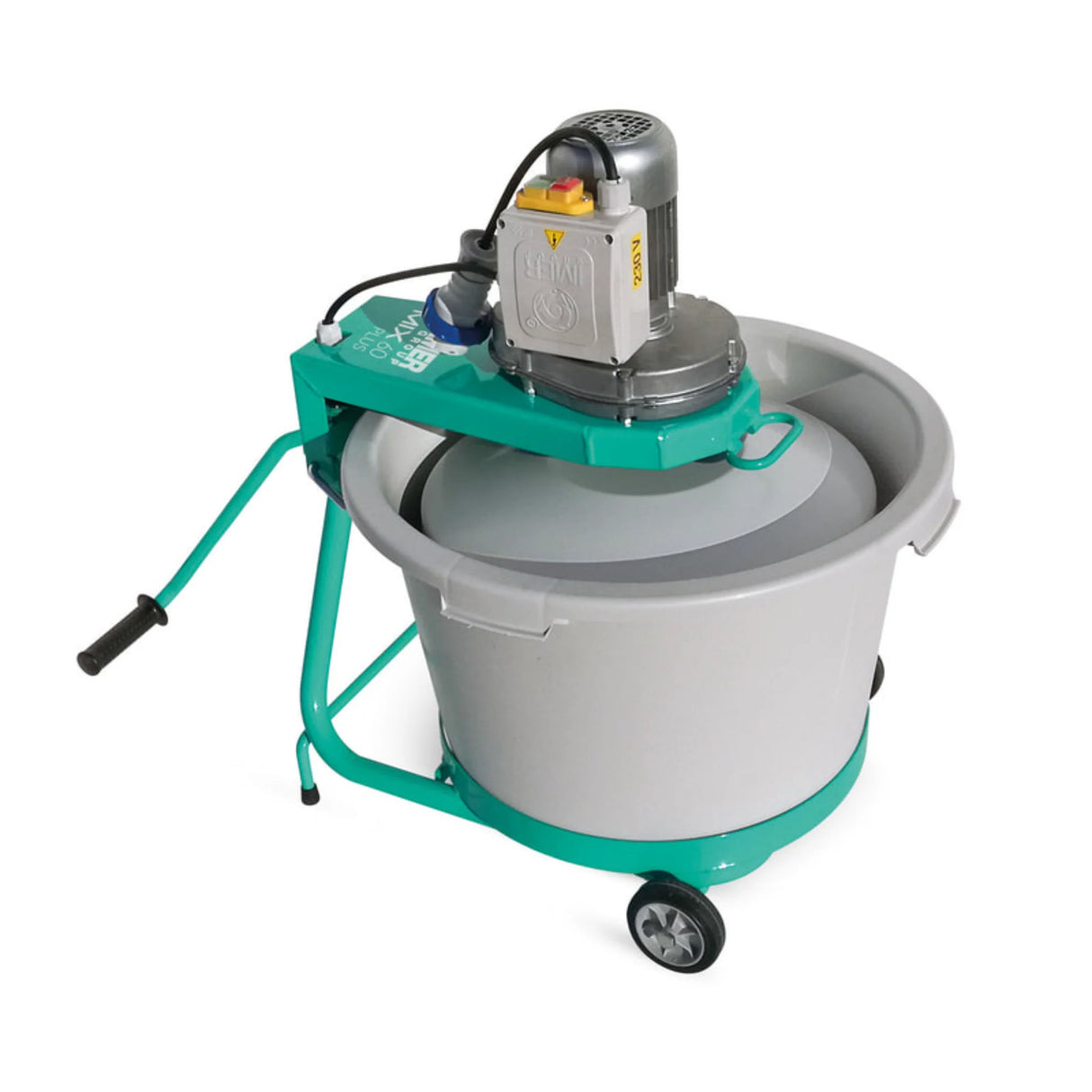 IMER Mix-All 60 14 Gallon 110V 3/4 HP Portable Bucket Mortar Mixer
