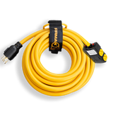 25 FT Heavy Duty L14-30P to (4) 5-20R Cord