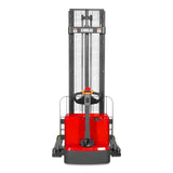 3300lbs Electric Straddle Stacker,  138" Lift,  Adjustable Legs & Forks,  F33-138SLA